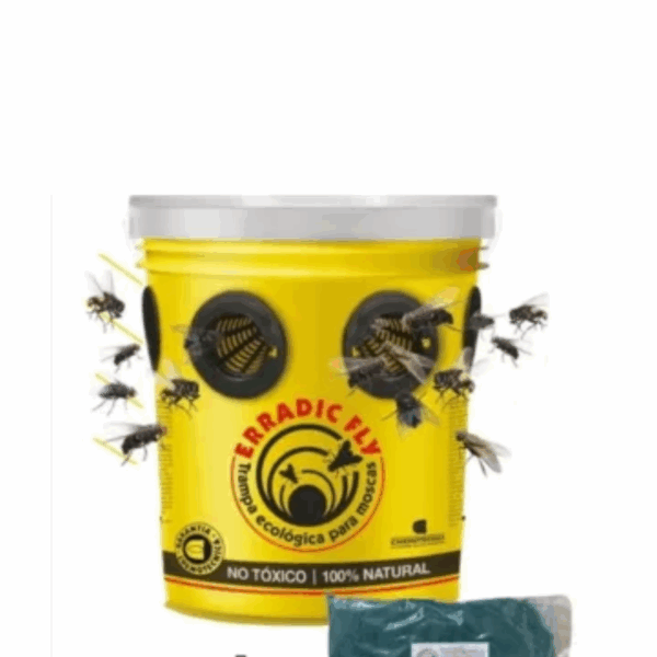 TRAMPA ECOLÓGICA PARA MOSCAS ERRADIC FLY x 10 L