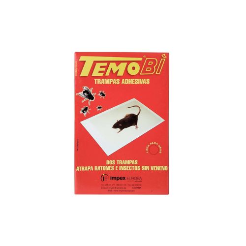 TRAMPA ADHERENTE ROEDORES E INSECTOS TEMOBI